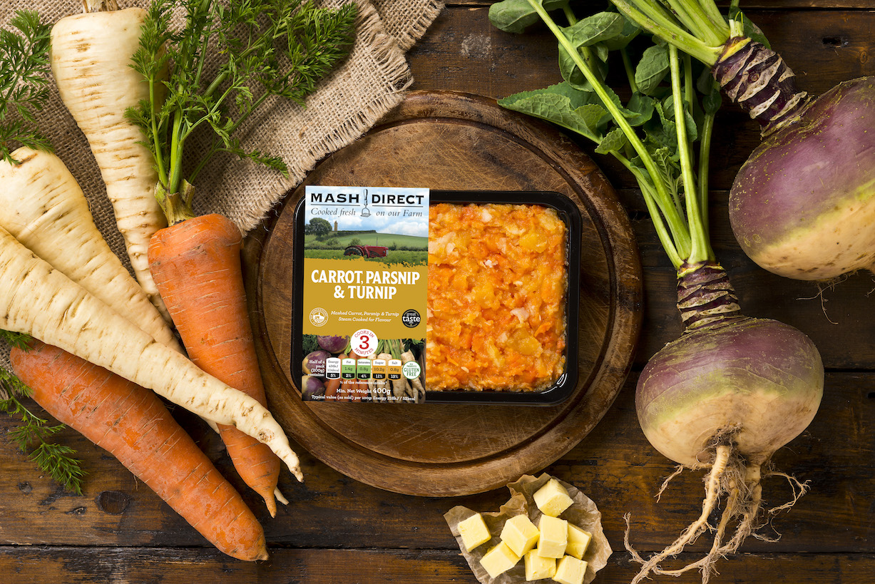 Carrot, Parsnip & Turnip Mash Mash Direct