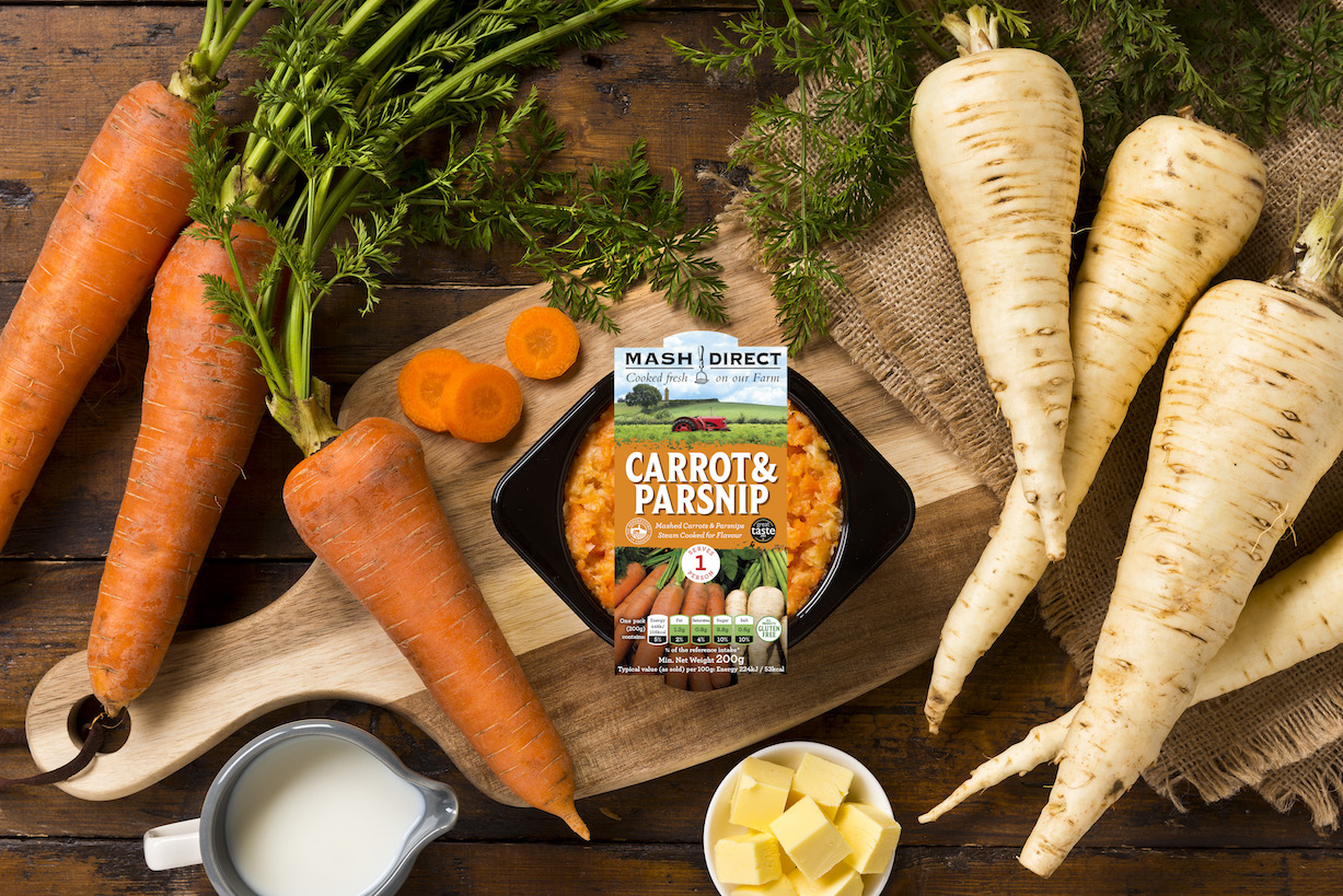Carrot & Parsnip Mash for One Mash Direct