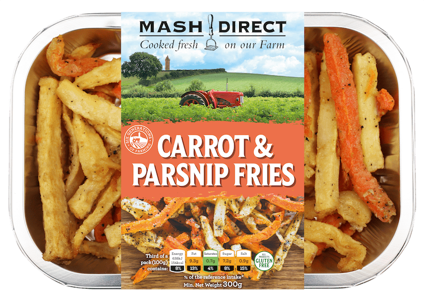 Carrot, Parsnip & Turnip Mash Mash Direct