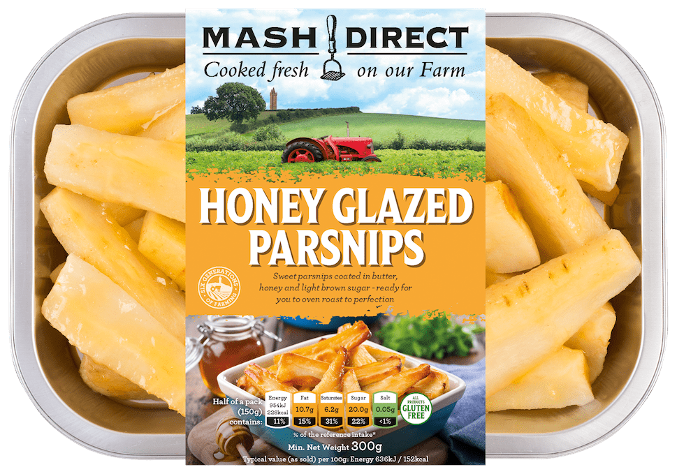 Honey Glazed Parsnips
