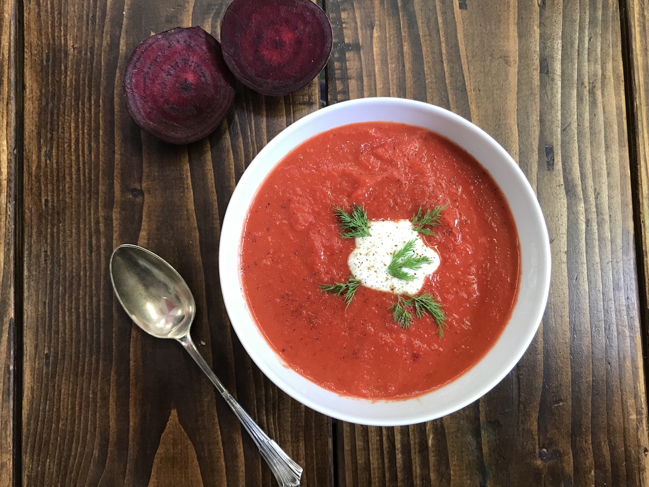 Roasted Root Vegetable Soup