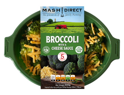 Broccoli with a Cheese Sauce