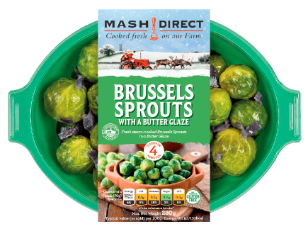 Brussels sprouts with Butter Glaze