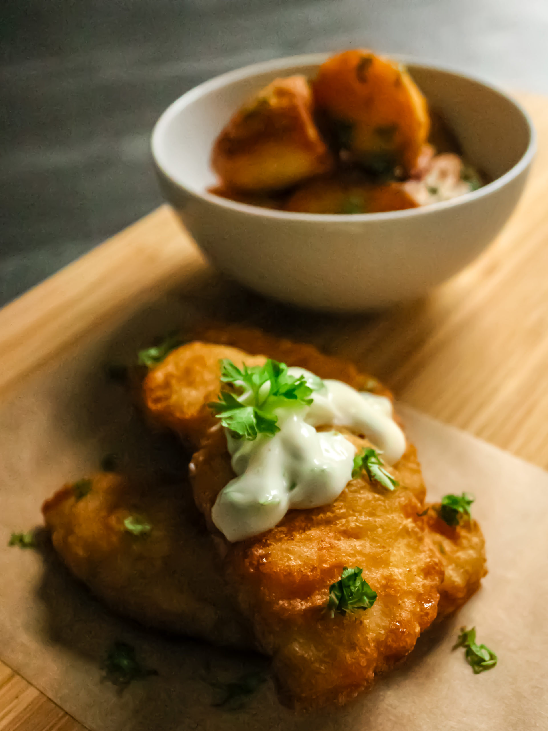 Tempura fish goujons 01 3×4 Mash Direct