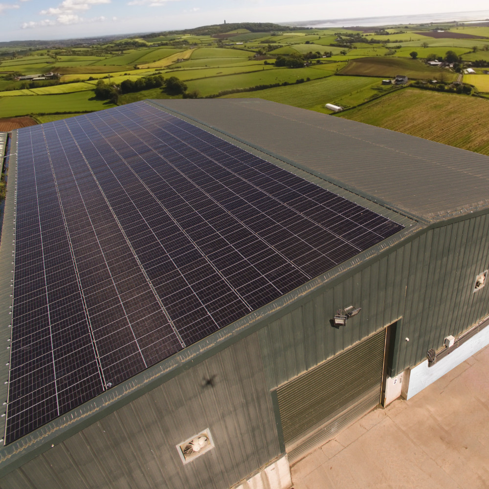New Solar Panels installed on Mash Direct Farm