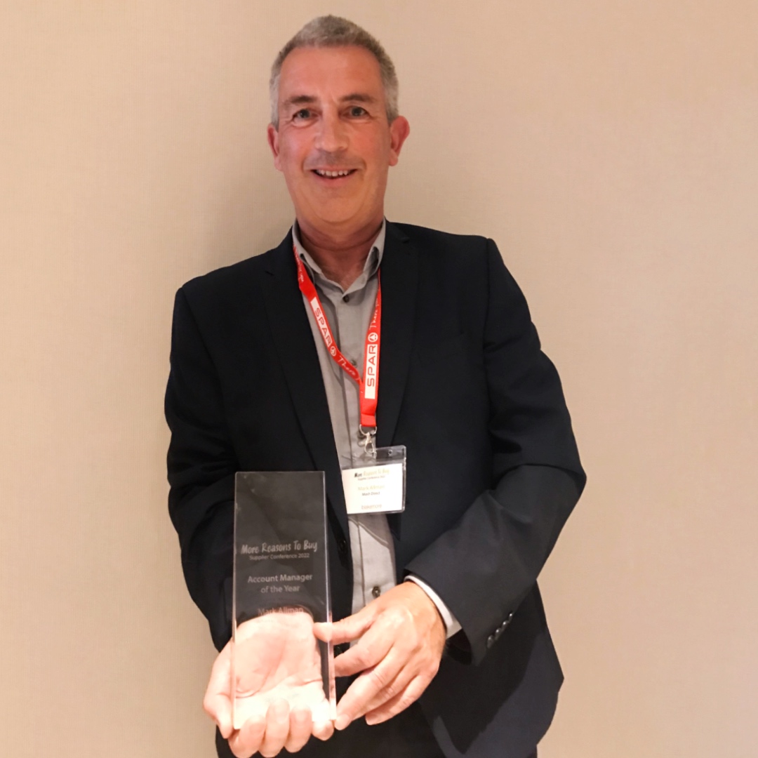 Mash Direct wins AF Blakemore Account Manager of the Year 2022