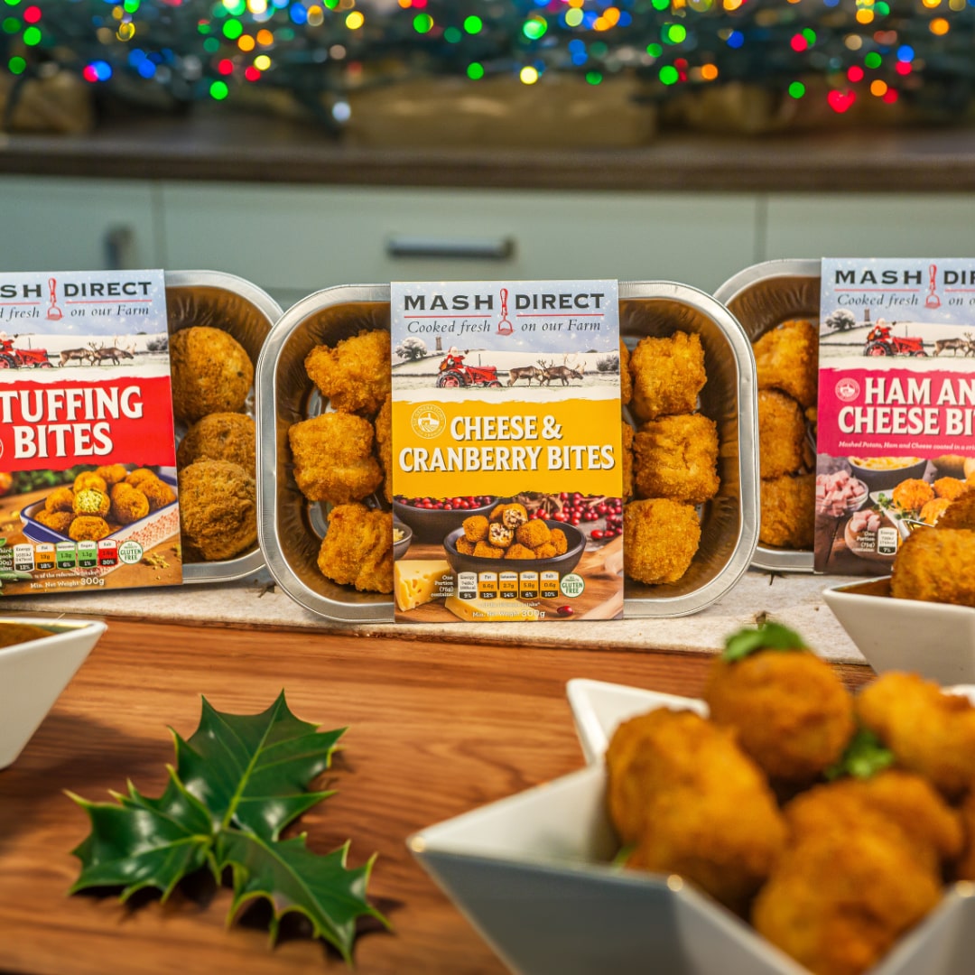 Discover Mash Direct’s Festive Bites and Delightful Sides This Christmas!