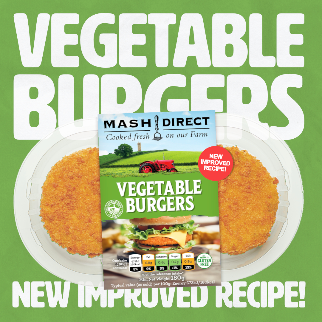 New Improved Vegetable Burgers!