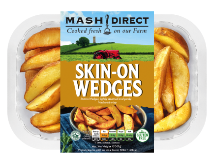 Skin-On Wedges