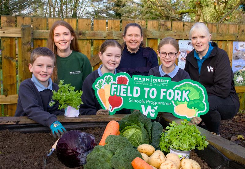 Mash Direct Launches Sponsorship with W5 on ‘Field to Fork’ Programme across Local Primary Schools