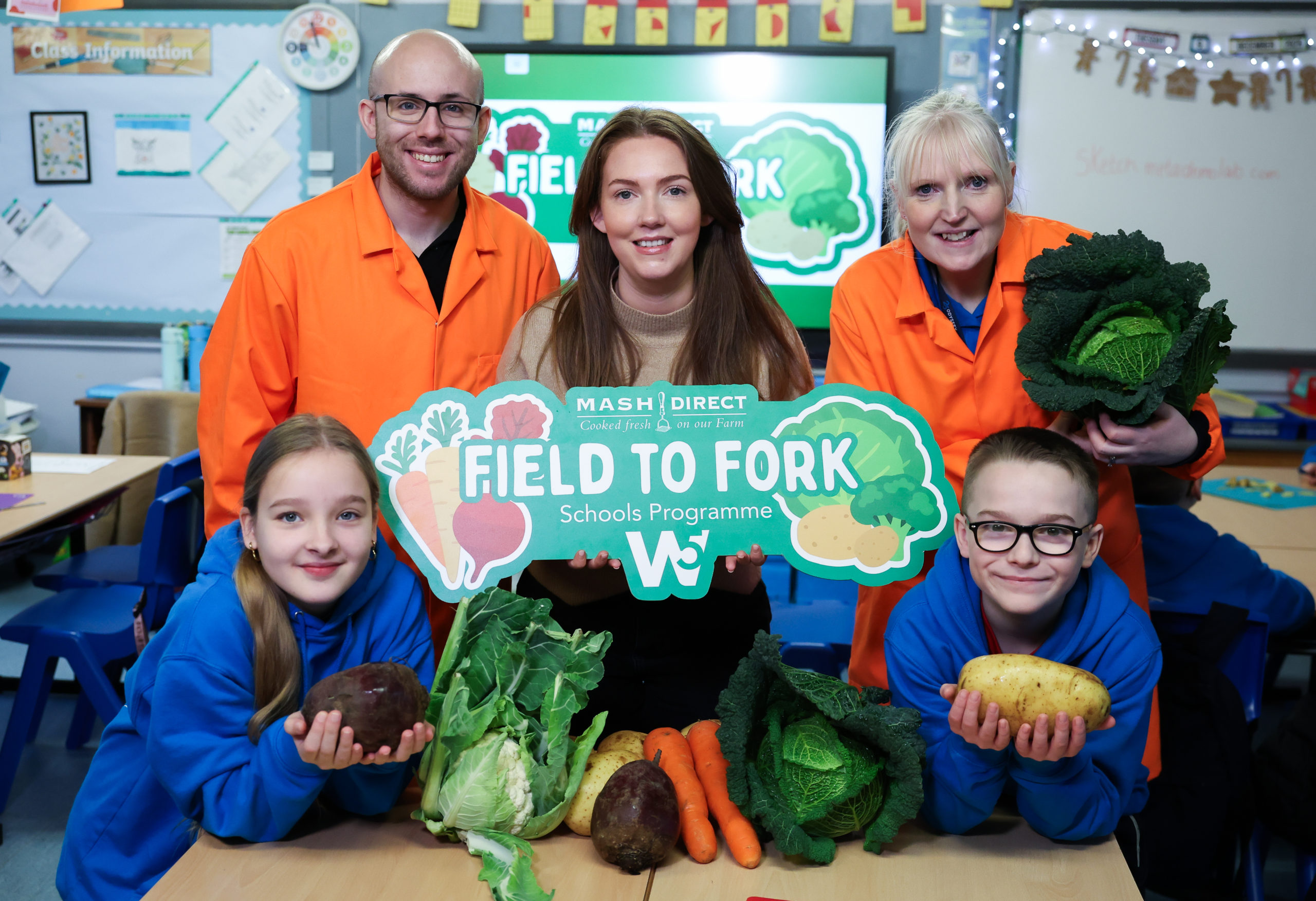 Bringing Food Education to Local Communities: Mash Direct and W5’s immersive ‘Field to Fork’ programme rolls out across local schools